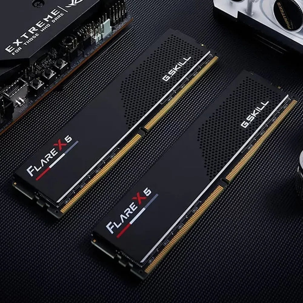 G.SKILL Flare X5 64GB ( 32GBx2 ) 6000MHz DDR5 RAM ( Black ) ( CL30 )