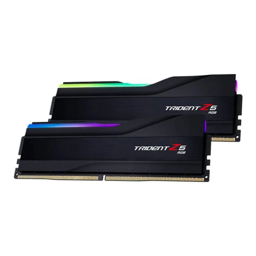 G.SKILL Trident Z5 RGB 32GB ( 16GBx2 ) 6000MHz DDR5 RAM ( Matte Black ) ( CL32 )
