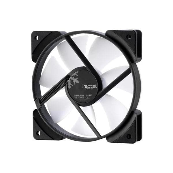 FRACTAL DESIGN AL Series Prisma AL-14/PWM 140mm ARGB Cabinet Fan (Black) (Triple Pack)