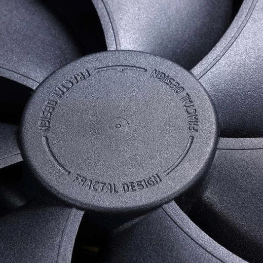 FRACTAL DESIGN Venturi HP-12 120mm PWM Non-RGB Cabinet Fan (Black) (Single Pack)