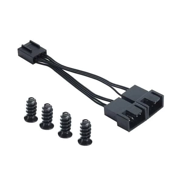 FRACTAL DESIGN Venturi HP-12 120mm PWM Non-RGB Cabinet Fan (Black) (Single Pack)