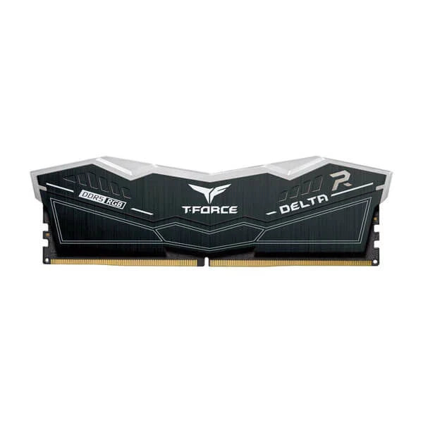 TEAMGROUP T-Force Delta RGB 32GB ( 16GBx2 ) 5200MHz DDR5 RAM (Black) ( CL40 )