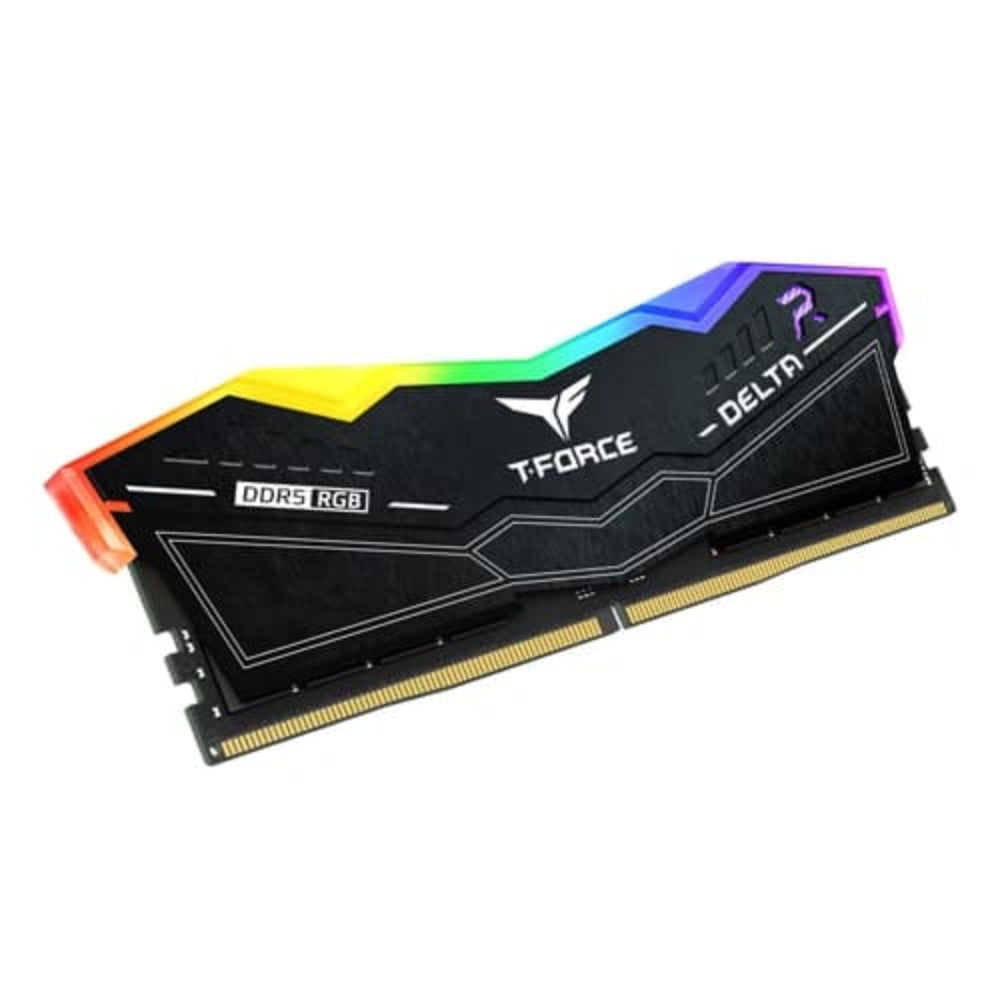 TEAMGROUP Delta RGB 32GB ( 32GB x 1 ) 6000MHz DDR5 RAM ( Black ) ( CL38 )