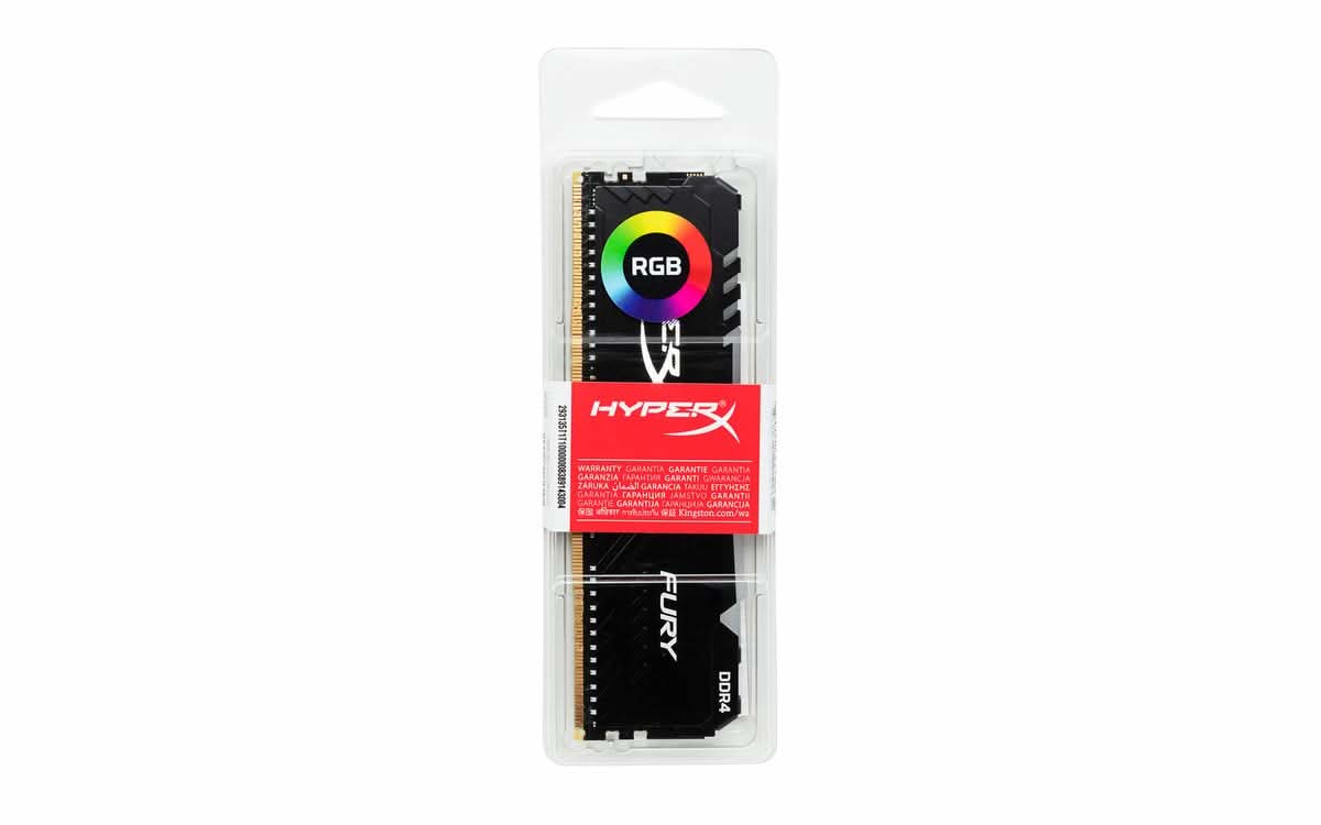 KINGSTON HYPERX FURY RGB 16 GB DDR4 3466MHZ DESKTOP RAM