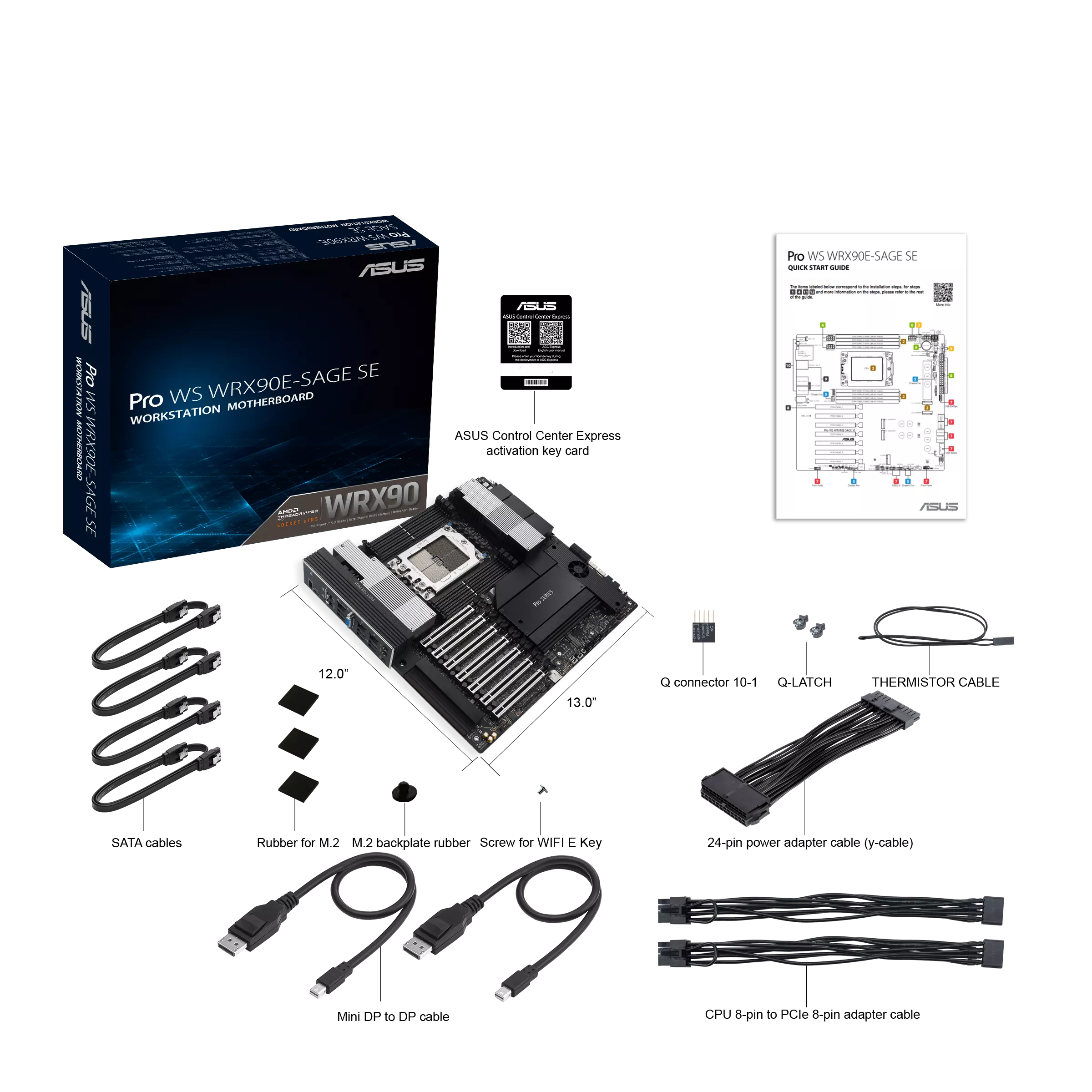 ASUS PRO WS WRX90E-SAGE SE MOTHERBOARD