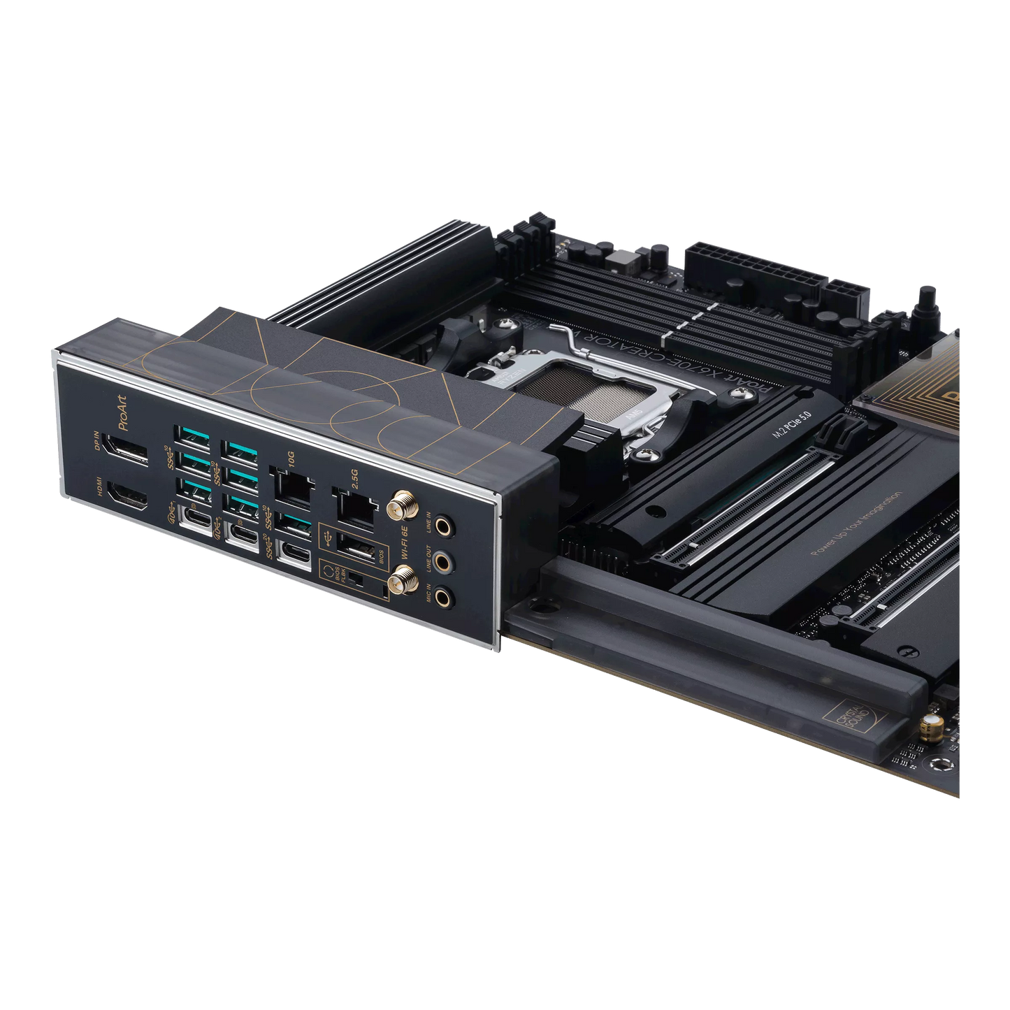 ASUS PROART X670E CREATOR WIFI AMD AM5 DDR5 MOTHERBOARD