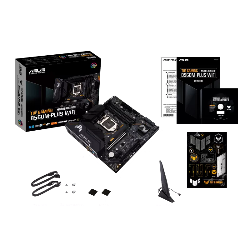 ASUS TUF GAMING B560M PLUS WIFI INTEL LGA1200 MOTHERBOARD