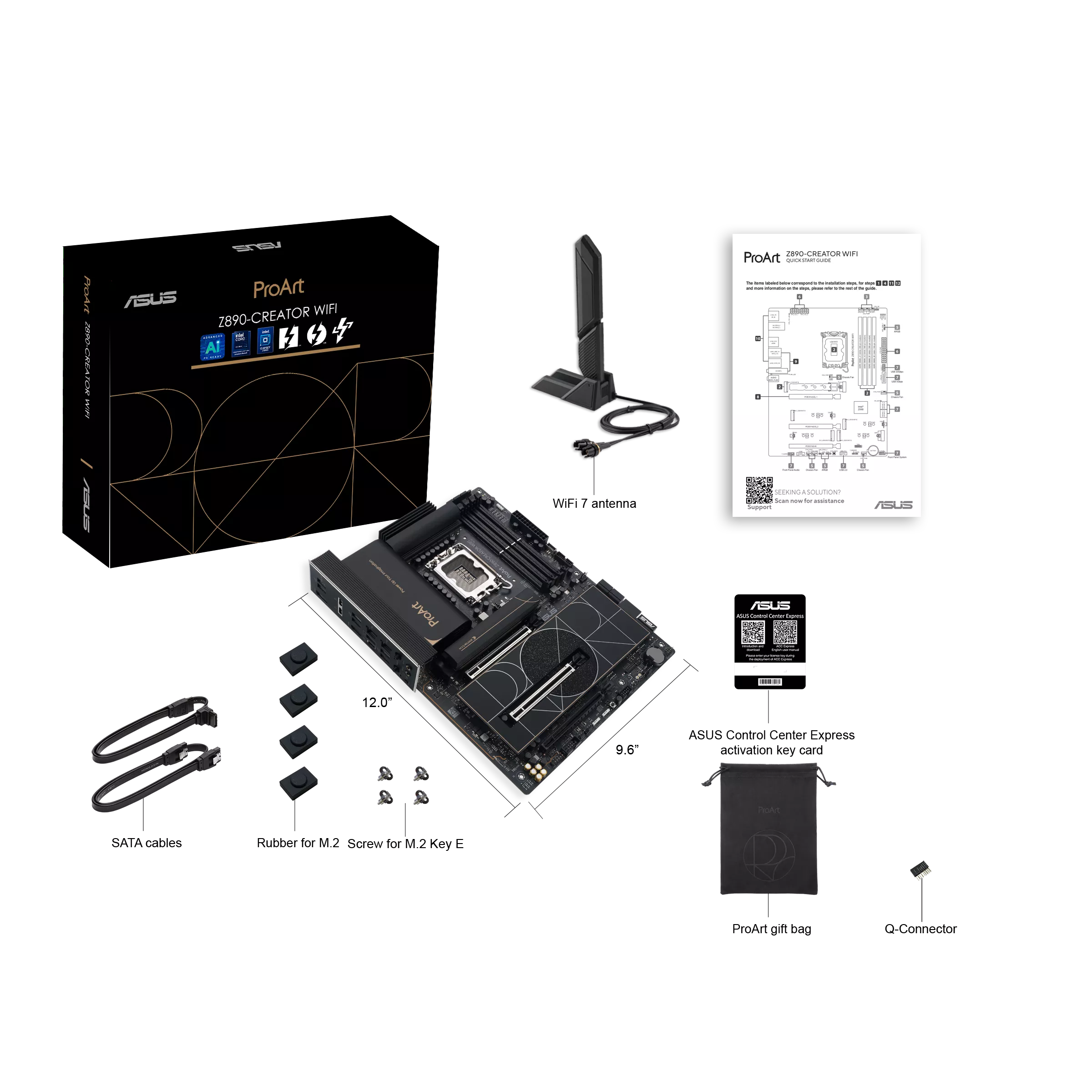 ASUS PROART Z890-CREATOR WIFI MOTHERBOARD