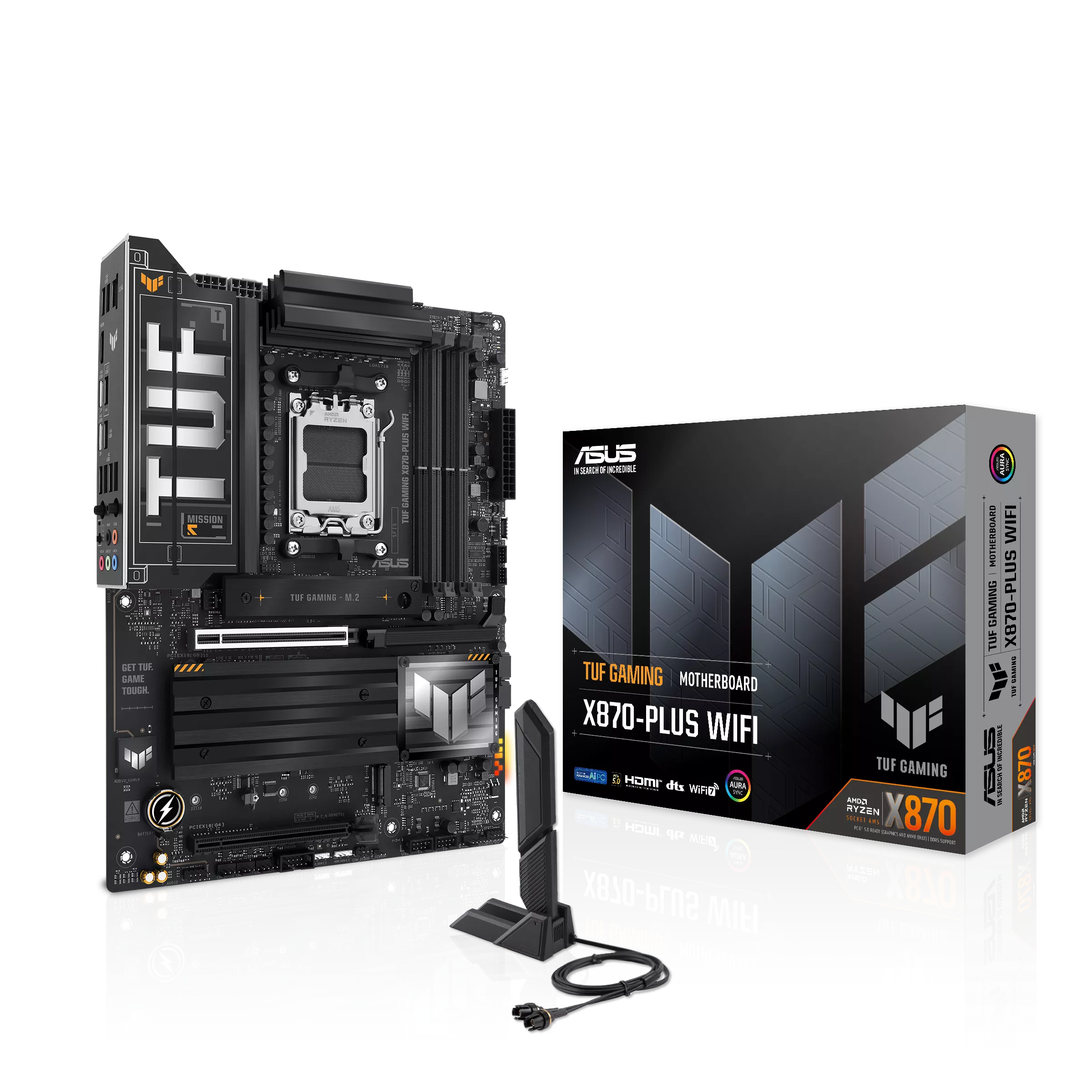 ASUS TUF GAMING X870-GAMING PLUS WIFI MOTHERBOARD