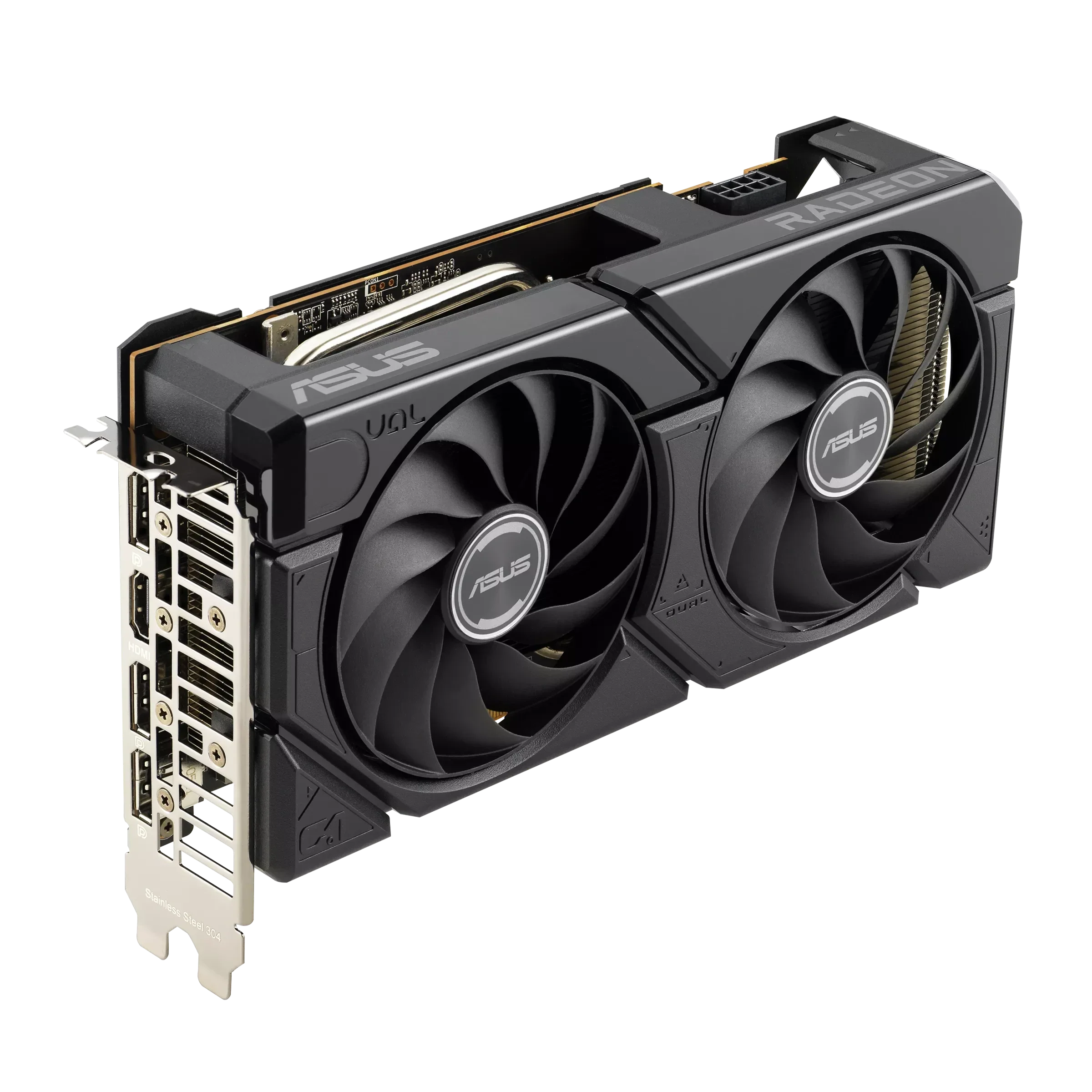 ASUS DUAL RX 7600 EVO OC 8GB GDDR6 GRAPHICS CARD