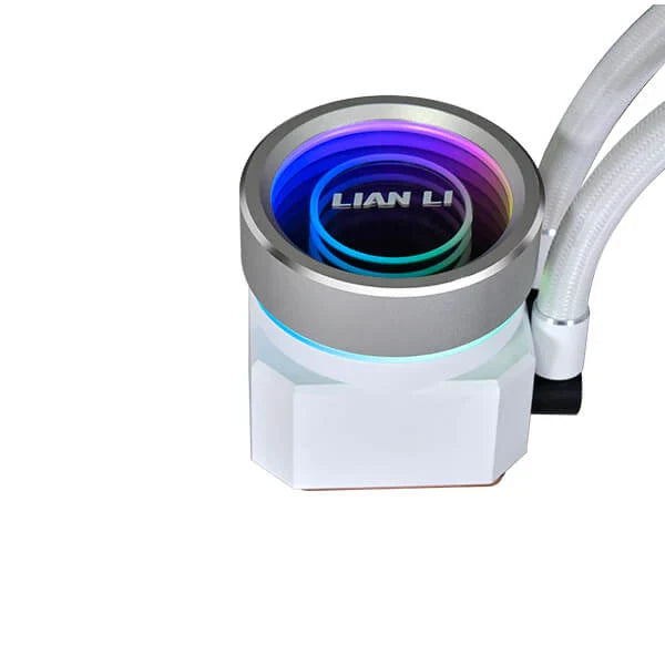 LIAN LI Galahad II Trinity Performance 360mm CPU Liquid Cooler (White)