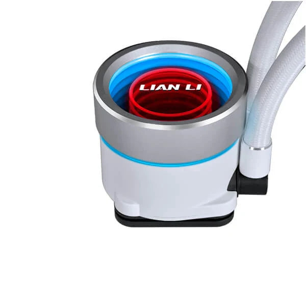 LIAN LI Galahad II Trinity ARGB 360mm CPU Liquid Cooler (White)