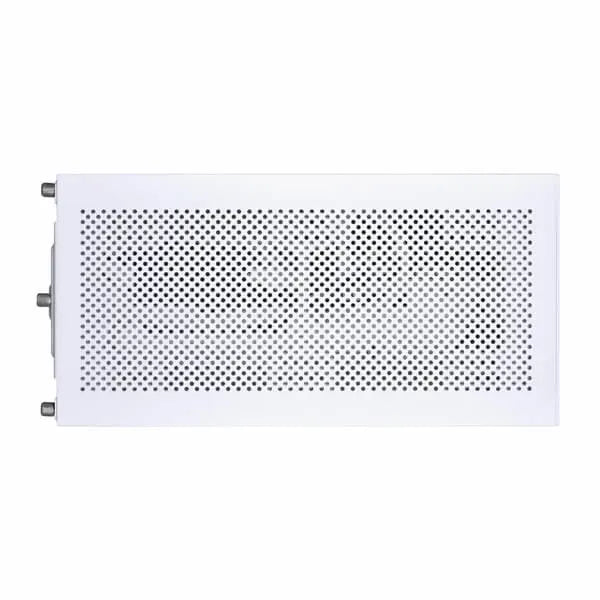 LIAN LI Q58W4 ITX Mini Tower Cabinet With PCIe 4.0 Riser Cable (White)