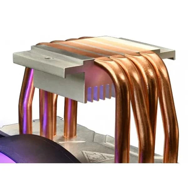 GAMDIAS Boreas E1-410 Single Tower CPU Air Cooler (Black)