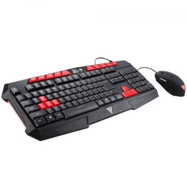 GAMDIAS Ares V2 Full Size Membrane Wired Gaming Keyboard ( Black )