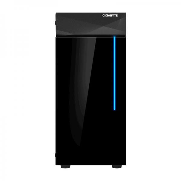 GIGABYTE C200 Glass ATX Tempered Glass Mid Tower Cabinet (Black)
