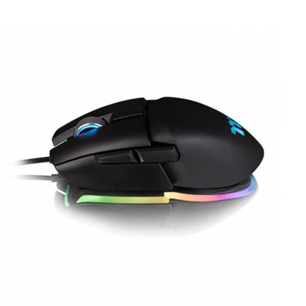 THERMALTAKE Argent M5 Wired Ambidextrous Gaming Mouse (GMO-TMF-WDOOBK-01) (16000DPI/8 Macro Button) (Black)