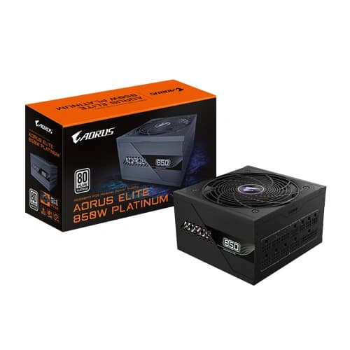 GIGABYTE Aorus Elite 850W 80+ Platinum ATX 3.1 Fully Modular Power Supply