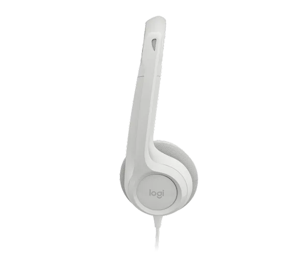 LOGITECH H390 RGB Wired Stereo Gaming Headphone ( Off-White ) ( Pc / Mobile / Mac / Xbox )