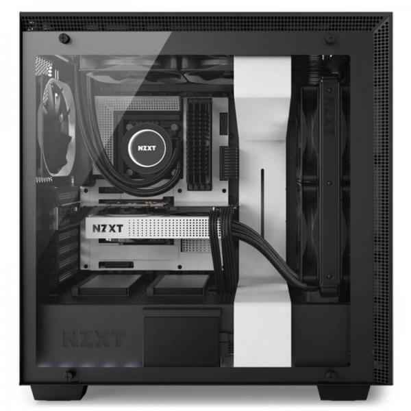 NZXT H700i ATX Mid Tower Cabinet ( Matte-White )
