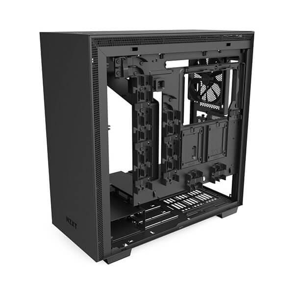 NZXT H710 ATX Mid Tower Cabinet With Tempered Glass Side Panel (Black/Red)