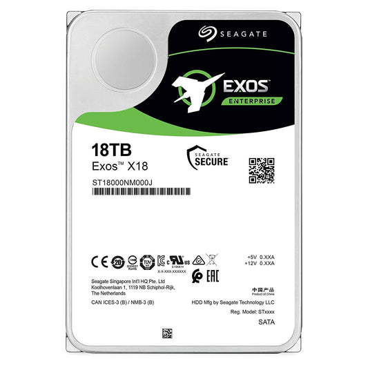 SEAGATE EXOS X18 18TB ENTERPRISE INTERNAL HARD DRIVE