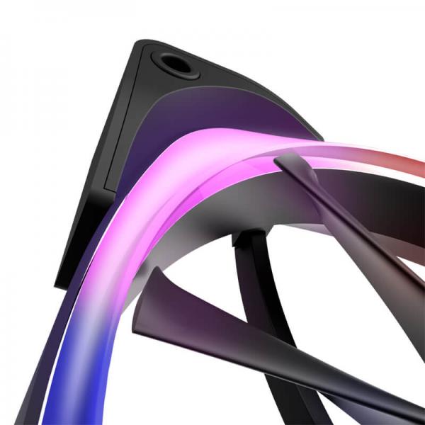 NZXT Aer RGB 2 120mm RGB Cabinet Fans (Black) (Single Pack)