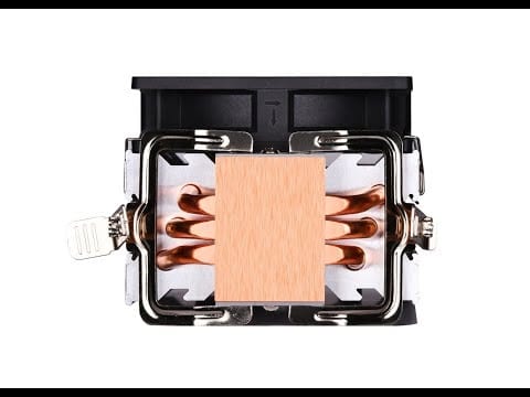 SILVERSTONE KR02 Single Tower CPU Air Cooler (Black)