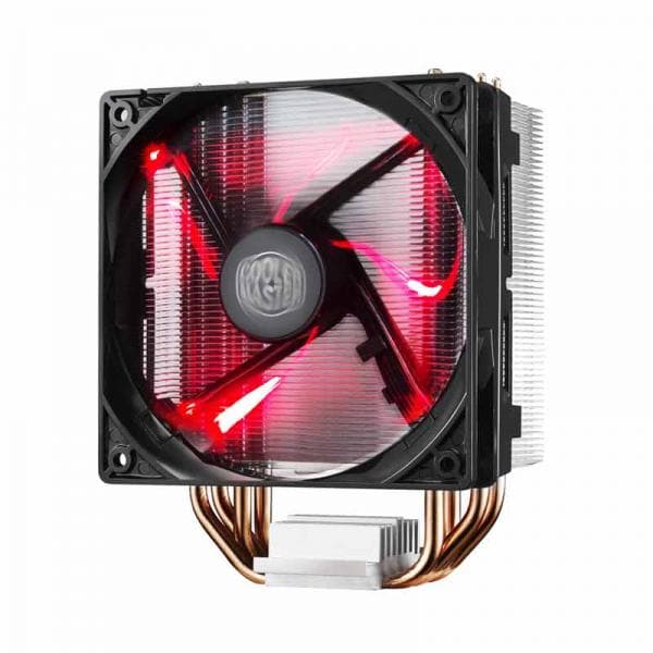 COOLER MASTER Hyper 212 Red LED Single Tower CPU Air Cooler (Black)