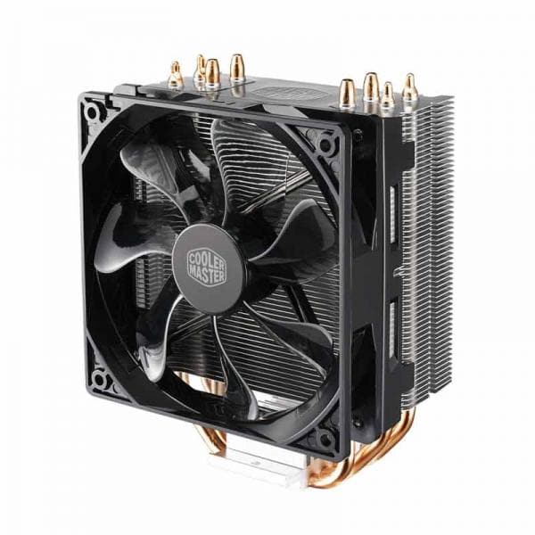 COOLER MASTER Hyper 212 Red LED Single Tower CPU Air Cooler (Black)