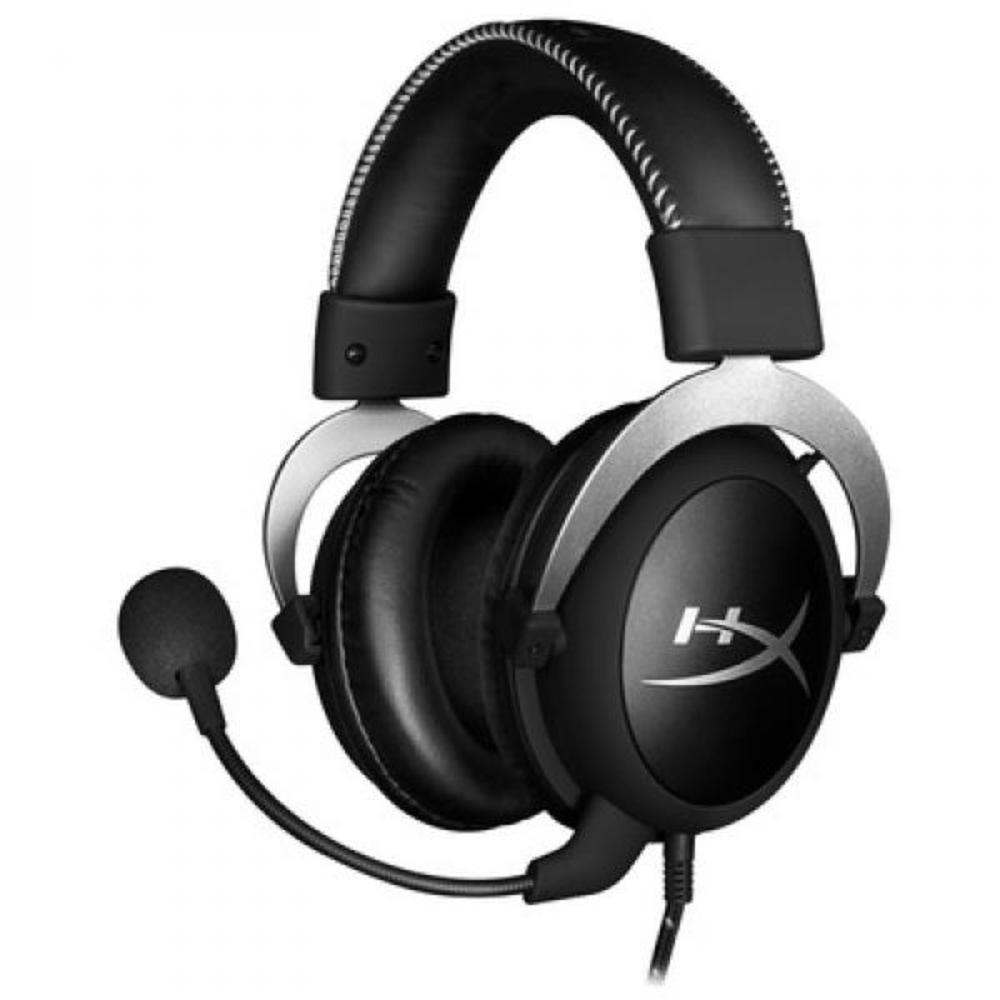 HYPERX Cloud Pro Wired 3.5mm Stereo Gaming Headphone ( Silver ) ( PC / PS4 / Mobile / Mac / Xbox )