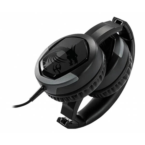 MSI Immerse GH30 V2 Wired 3.5mm Stereo Gaming Headphone ( Black ) ( PC / Xbox / Mobile / Mac / PS4 / PS5 )