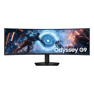SAMSUNG Odyssey LS49FG910EWXXL 49 Inch 2K QHD 144Hz VA Panel 99% SRGB 1MS VA Gaming Monitor