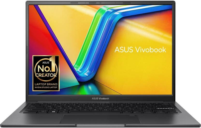 ASUS VIVOBOOK 14X INTEL CORE I7 12TH GEN 12650H - (16 GB/1 TB SSD/WINDOWS 11 HOME/4 GB GRAPHICS/NVIDIA GEFORCE RTX 2050) K3405ZF-LY751WS CREATOR LAPTOP (14.1 INCH, INDIE BLACK, 1.45 KG, WITH MS OFFICE)