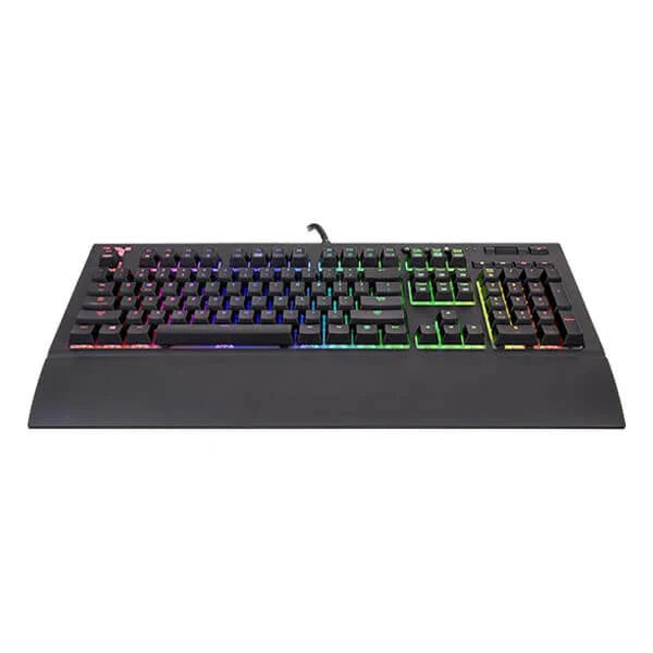 THERMALTAKE Premium X1 Full Size Wired Gaming Keyboard ( Black ) (Cherry MX Silver Switch ) ( KB-TPX-SSBRUS-01 )