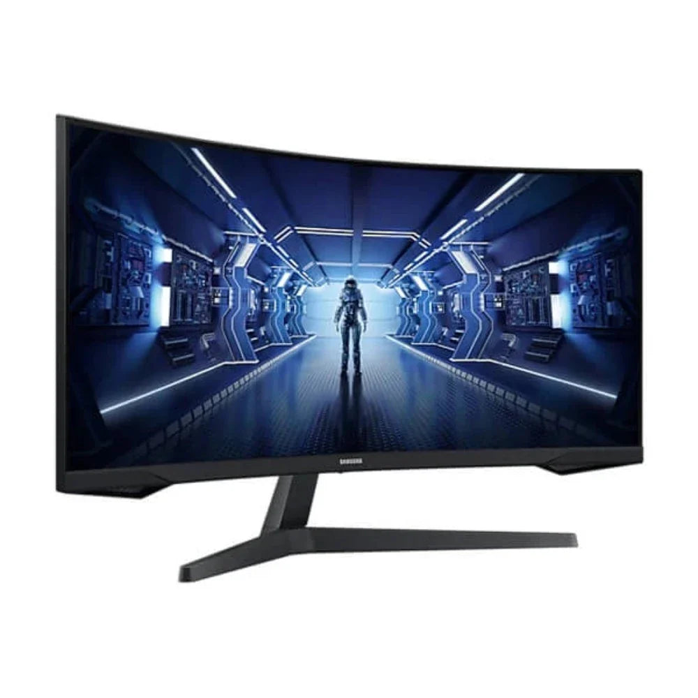 SAMSUNG Odyssey G5 LC34G55TWWWXXL 34 Inch QHD 165Hz VA Panel 1MS AMD Freesync Gaming Monitor