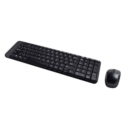 LOGITECH MK220 Full Size Membrane Wired Keyboard and Mouse Combo