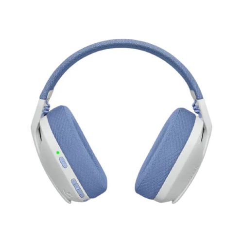 LOGITECH G435 Wireless + Bluetooth + USB 7.1 Surround Gaming Headphone ( White ) ( PC / PS4 / PS5 / Mac OS )