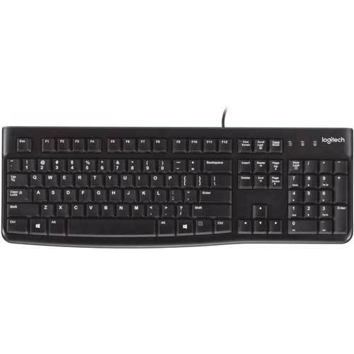 LOGITECH K120 Full Size Membrane Wired Gaming Keyboard