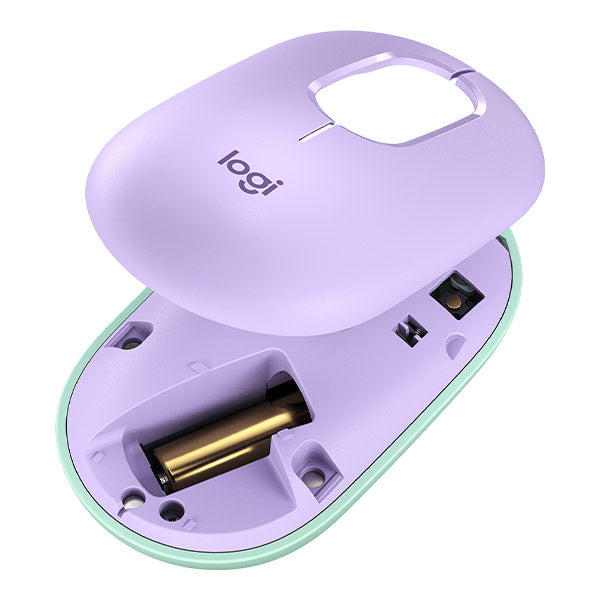 LOGITECH POP Wireless Ambidextrous Gaming Mouse ( 4000DPI / 4 Macro Button ) ( Mint )