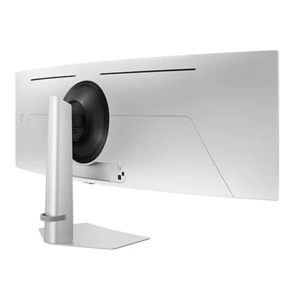 SAMSUNG Odyssey LS49DG910SWXXL 49 Inch DQHD 144Hz Oled Panel 99% SRGB 0.03MS AMD Freesync Gaming Monitor (Silver)