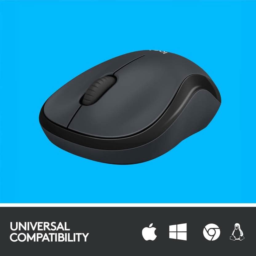LOGITECH M220 SILENT MOUSE BLACK