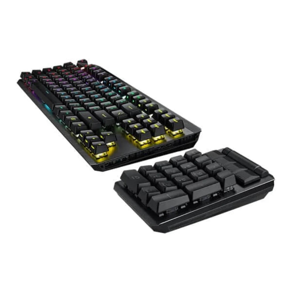 ASUS Claymore II Full Size Mechanical Gaming Keyboard ( Black ) ( Red Optical Switch )