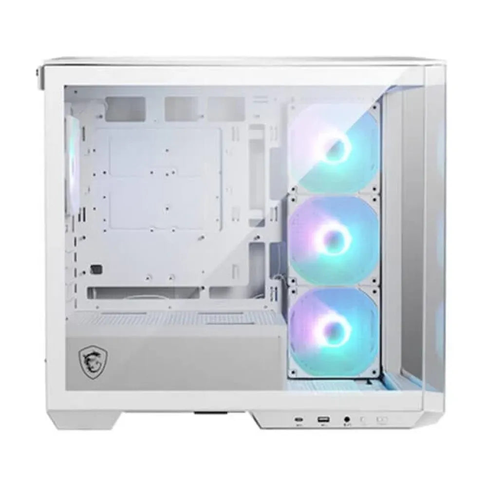 MSI MAG PANO M100R PZ ARGB MATX Mid Tower Cabinet (White)