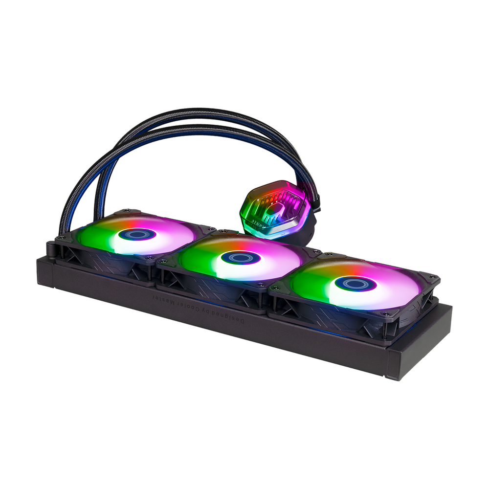 COOLER MASTER Master Liquid 360 Atmos ARGB 360mm CPU Liquid Cooler (Black)