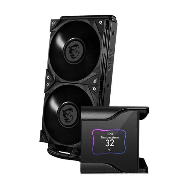 MSI MEG CoreLiquid S280 ARGB 280mm CPU Liquid Cooler (Black)