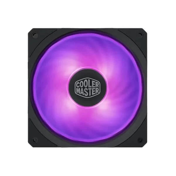 COOLER MASTER MasterFan SF120R 120mm RGB Cabinet Fan (Black) (Single Pack)