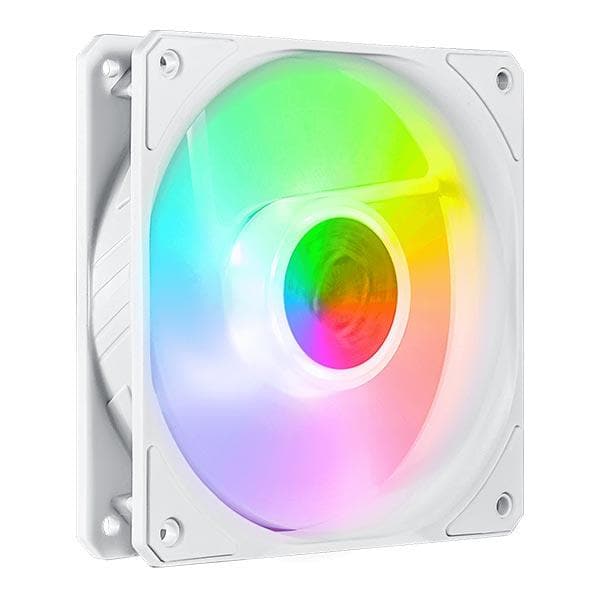 COOLER MASTER SickleFlow 120 ARGB Cabinet Fans (White) (Triple Pack)