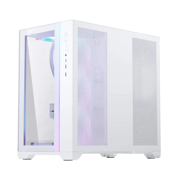 PHANTEKS Metallicgear Neo Qube 2 DRGB EATX Mid Tower Cabinet (White)