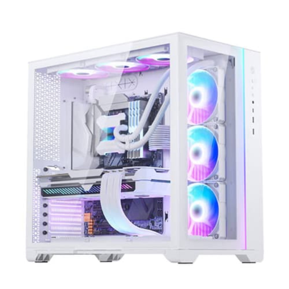 PHANTEKS MagniumGear Neo Qube 2 DRGB EATX Mid Tower Cabinet (White)